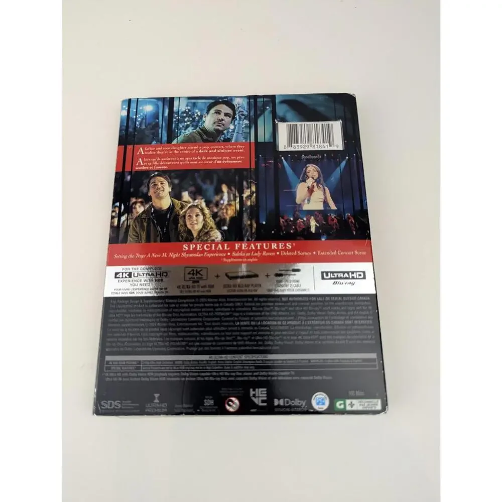 Trap Piece 4K Ultra HD Josh Hartnett M. Night Shyamalan Universal Pictures - Picture 5 of 5